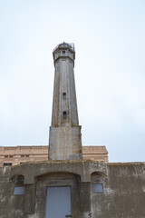 Obraz premium Lighthouse on Alcatraz Island