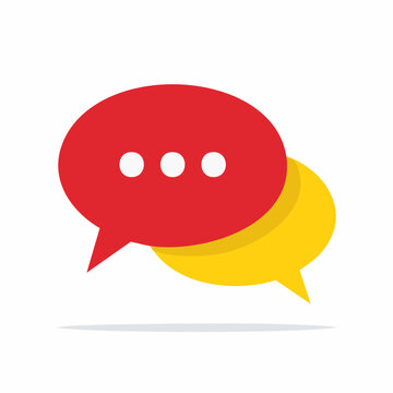 Two Speech Bubbles Icon
