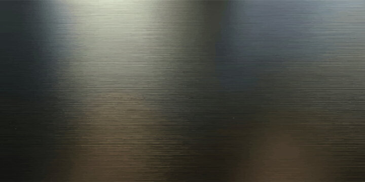 Brushed metal texture background with silver steel and aluminum plate surface, industrial metallic gray pattern with shiny reflective chrome finish