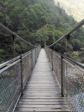 Xiaoqikong Scenic Bridge Forest Canopy Walkway