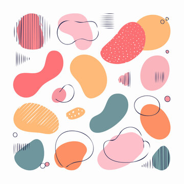 Abstract Organic Shapes and Patterns