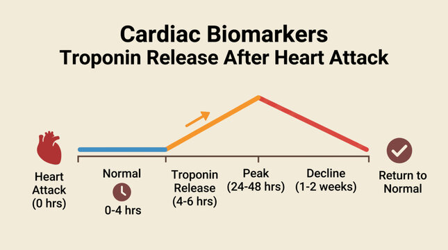 Cardiac Biomarkers Troponin Release After Heart Attack Timeline