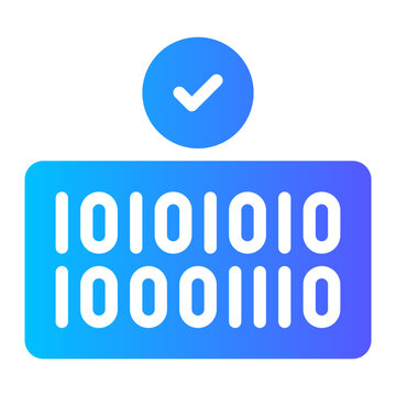 code gradient icon