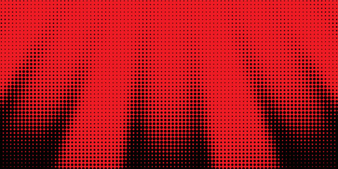 Grunge halftone gradient background. Faded grit noise texture. White and black sand wallpaper. Retro pixelated backdrop. Anime or manga style comic overlay. Vector graphic design textured template © ribut