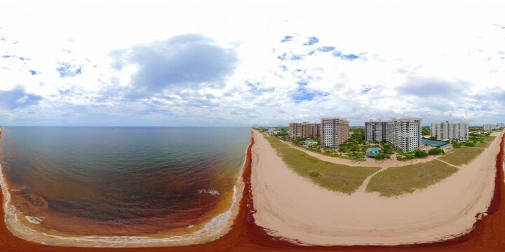 Lauderdale By The Sea filmed in VR 360