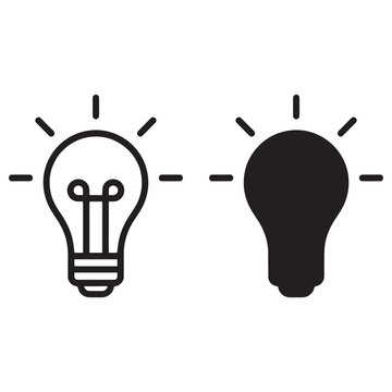 light bulb idea concept