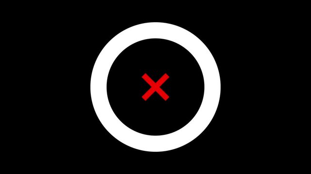 circle loading icon Animated progress bar from zero to hundred increasing percentage animation on black background. Bright loading bar. 4k
