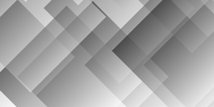 Abstract space square cube transparent paper geometric background. vector modern layer white and gray gradient material rectangle, rhombus shape web blank business template background.