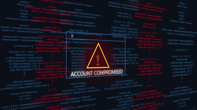 Matrix Data structure Recovery Exception Halt Screen Displaying Array Status Compromised Alert And Corrupted Sectors Count Red Cyber Terminal Hardware