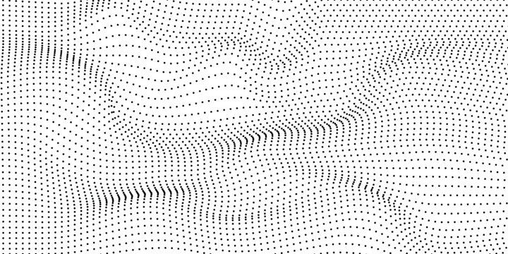Background with monochrome dotted texture. Polka dot pattern template vector dots pattern