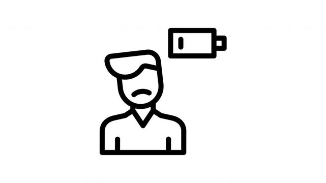 apathy minimalist stroke animation