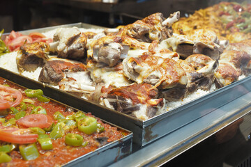Lamb and rice at a market food stall © Towfiqu Barbhuiya 