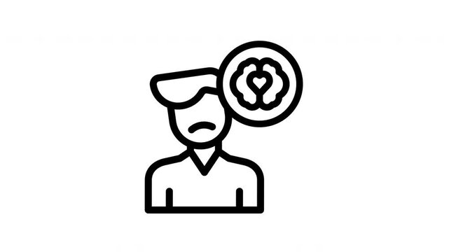 emotional intelligence minimalist stroke animation