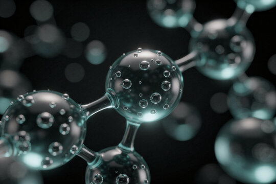 3d render of dna molecule