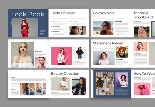 Elevated Editorial Lookbook Design Template
