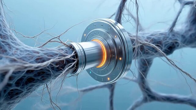 Microscopic Network Formation at Neural Electrode Interface