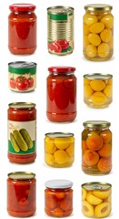 Obraz premium Preserved Summer's Bounty