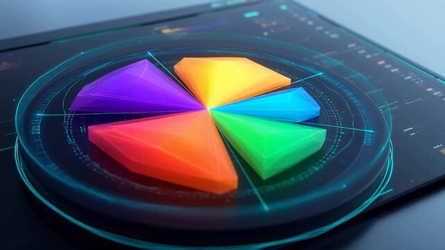 Multidimensional Strategy Performance Radar Chart Visualization