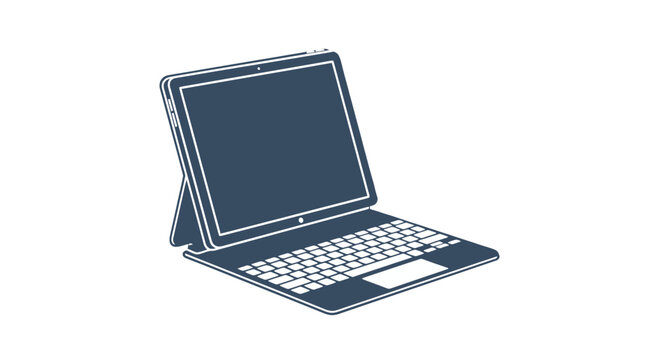 Laptop Computer with Detachable Keyboard.