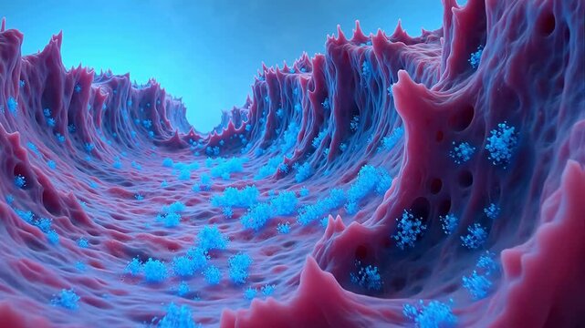 Interstitial Lung Disease: Fibrosis Thickening Alveolar Septa, Impairing Diffusion
