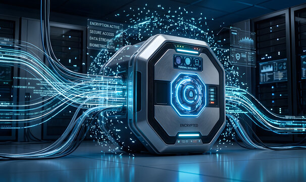 Abstract AI and machine learning concept background with luminous neural network structures, symbolizing deep learning, smart technology, and advanced digital intelligence in a modern futuristic st