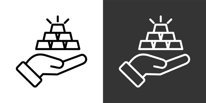 Value Black And White Multiple Style Icon Set Collection Pack Vector Illustration 