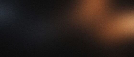 Obraz premium Dark textured background with warm light gradient for abstract design and branding concepts