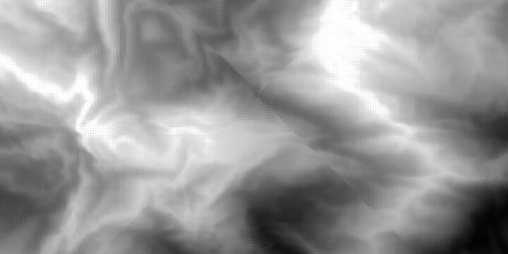 Topographic Terrain Elevation Map Abstract Grayscale Background for Data Visualization and Design