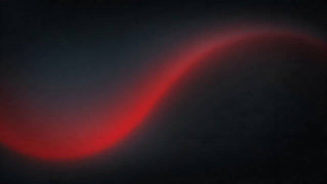 Abstract background, with a curved, glowing red light, wave sweeping across, a dark grey, and black textured, surface creating a, moody atmosphere