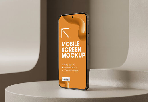 Mobile Screen Mockup