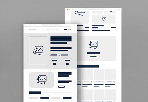 Wireframe Template Layout