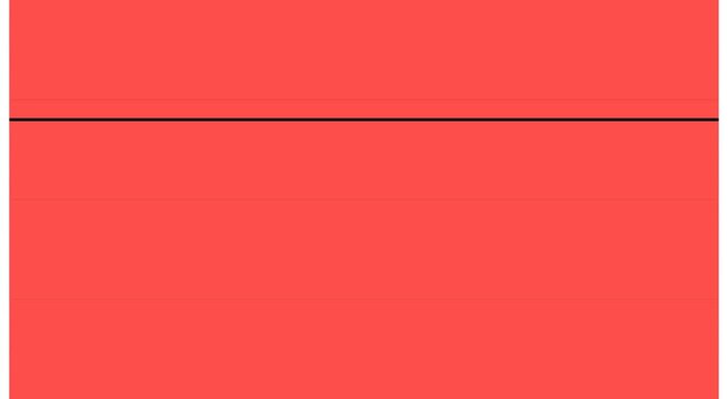 Vibrant solid red animation background, with minimalist black, line divider for, modern projects
