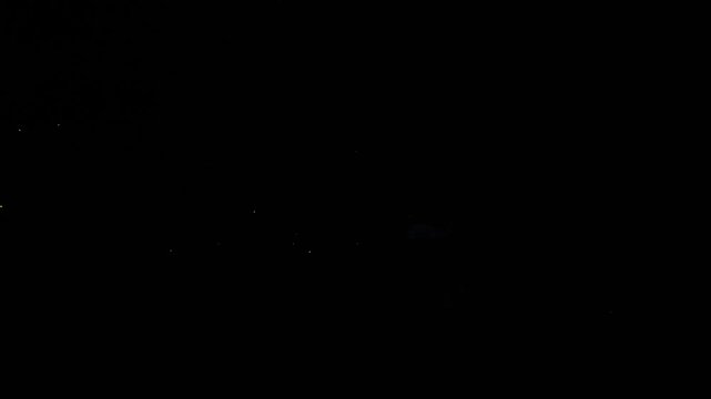 Nagano, Japan - June 10, 2026: Live recording of flying fireflies in Nagano, Japan
