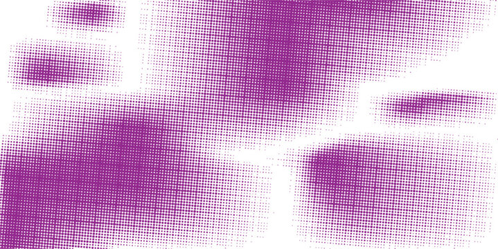 A minimalist dual-tone scheme consisting of a vibrant purple/magenta hue and a solid white background.