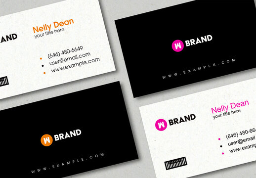 Business Card Mockup