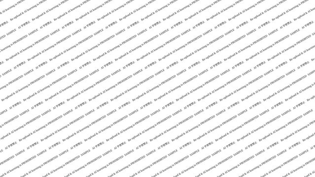 無断転載禁止とAI学習禁止のメッセージが入った透かし用ウォーターマークパターン素材。斜め配置のテキスト。Watermark pattern background with text prohibiting unauthorized re-upload and AI learning.