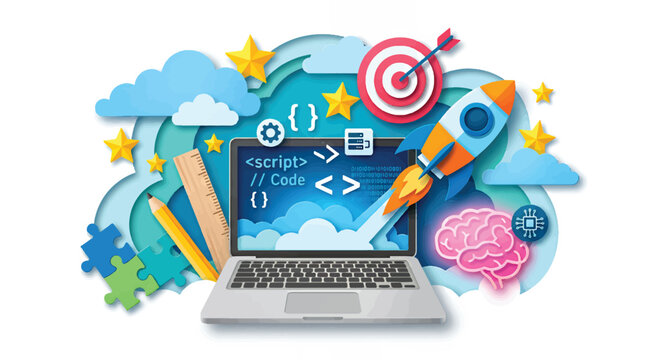 Coding Success Concept