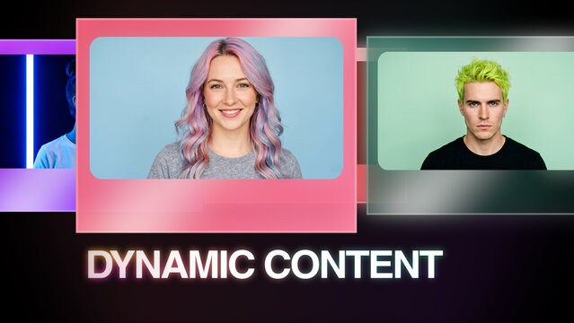 3D Rotating Media Carousel