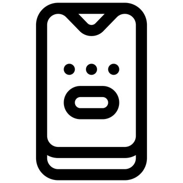 PIN code. Editable stroke vector icon.