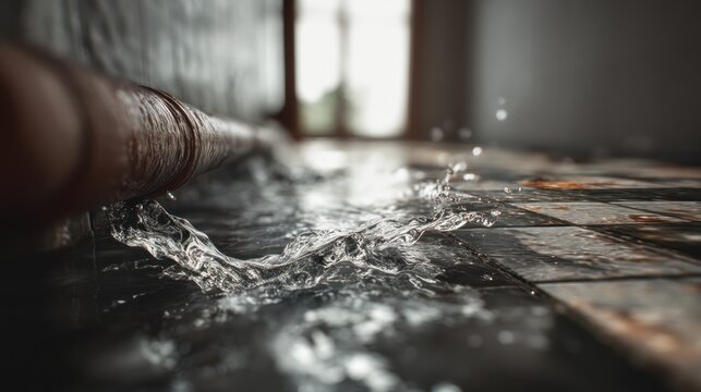 Water leak pipe