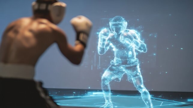 Virtual boxing training