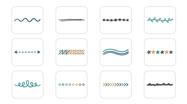 Abstract Pattern Icons Set