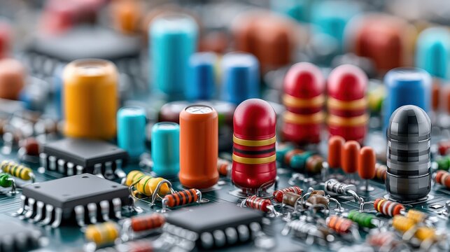 Passive Electronic Components on Advanced PCB