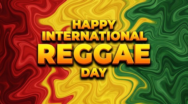 Green, yellow, and red reggae background with a vibrant and tropical feel , Reggae, music, Jamaican, dancehall