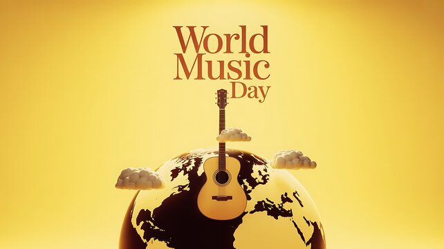 World music day guitar celebration