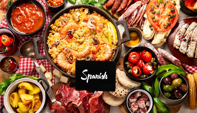 Typical spanish food.