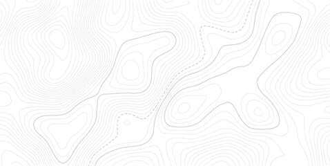 Retro topography map. White geographic contour map. Abstract outline grid.Vector contour topographic map background. Topography and geography map grid abstract backdrop.  © MDSOHEL