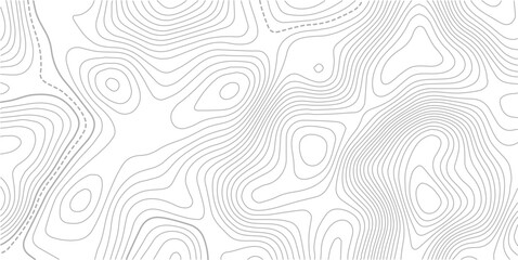 Retro topography map. White geographic contour map. Abstract outline grid.Vector contour topographic map background. Topography and geography map grid abstract backdrop.  © MDSOHEL
