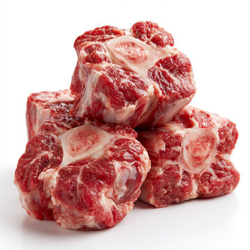 oxtail meat in a small pile