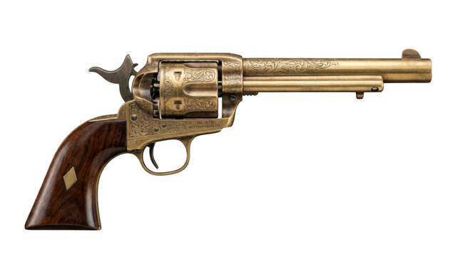 pistol and bullets